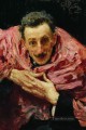 retrato de vd ratov sm muratov 1910 Ilya Repin